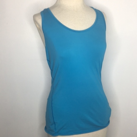 ATHLETA RACERBACK tank in tropical blue - Picture 1 of 7